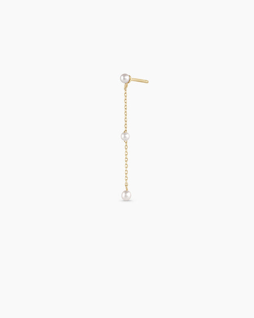 14K Gold Newport Pearl Single Earring