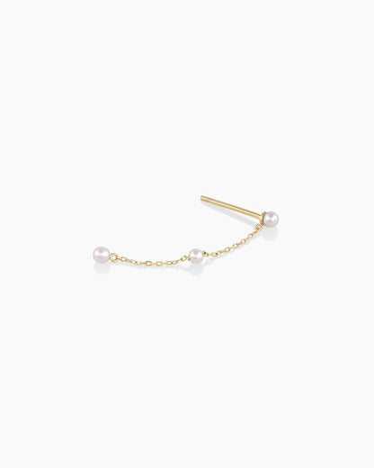 14K Gold Newport Pearl Single Earring
