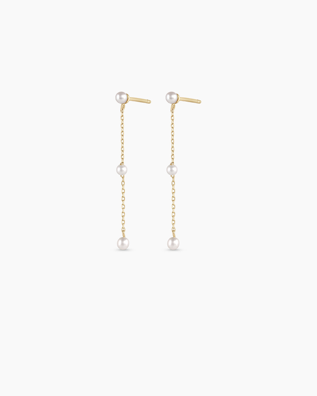 14K Gold Newport Pearl Earrings