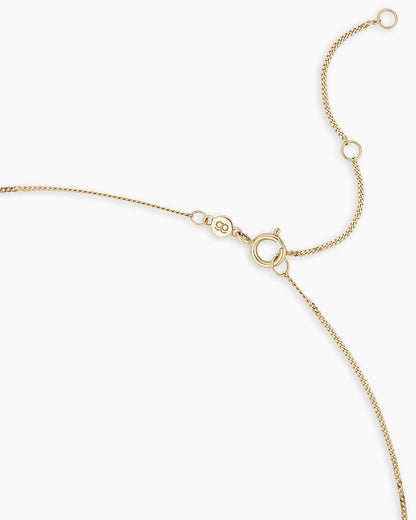 14K Lab Grown Diamond Circle Row Necklace