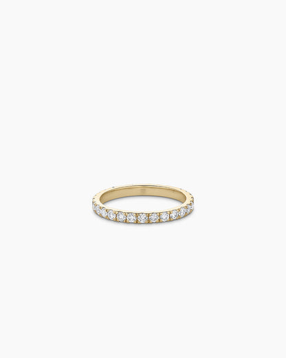 14K Lab Grown Diamond Eternity Ring 2mm