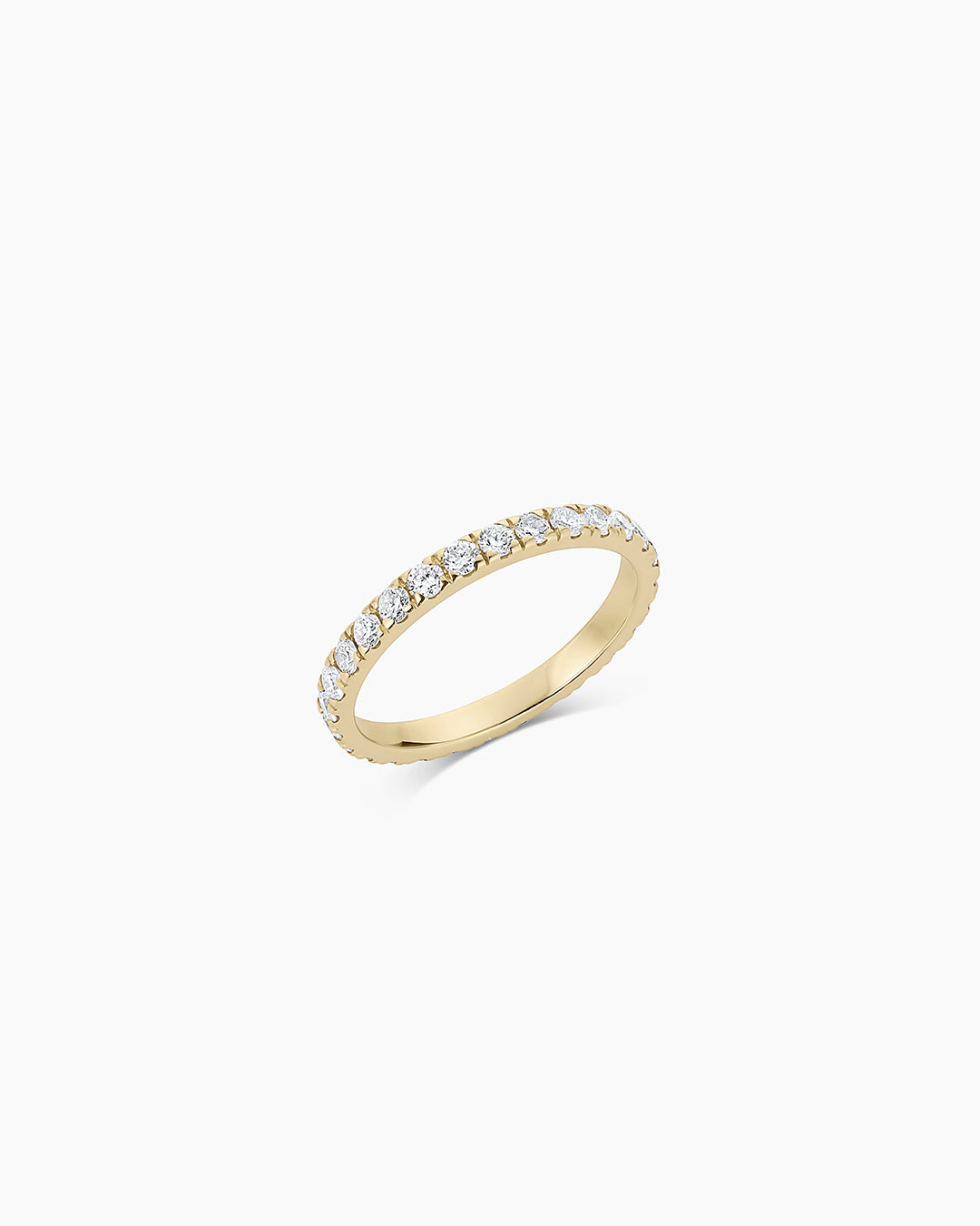 14K Lab Grown Diamond Eternity Ring 2mm