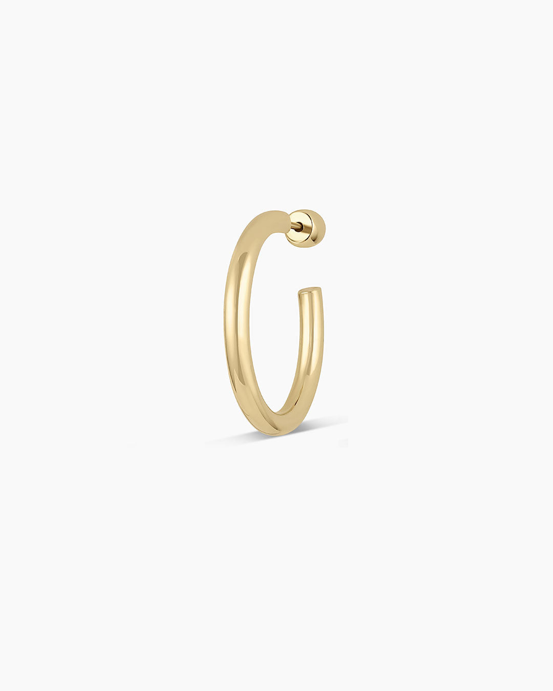 14K Gold Carter Single Hoop