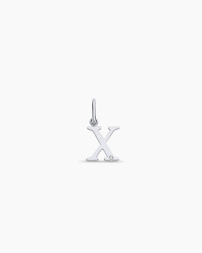 14K Diamond Vintage Alphabet Charm