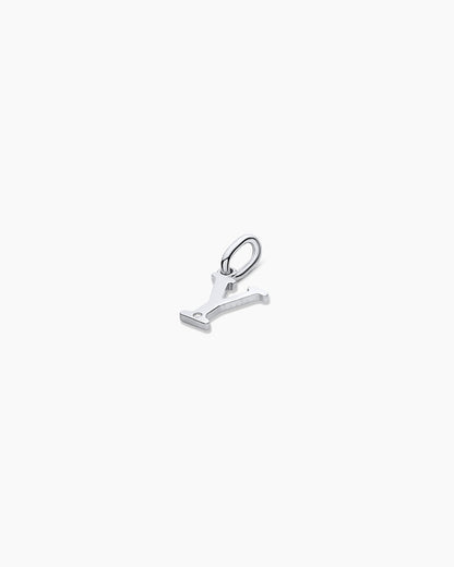 14K Diamond Vintage Alphabet Charm