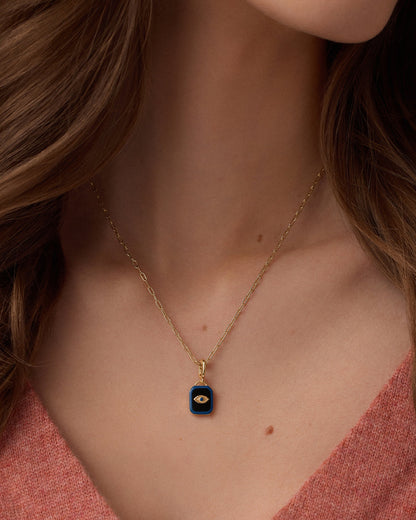 Power Gemstone Parker Charm Necklace Protection
