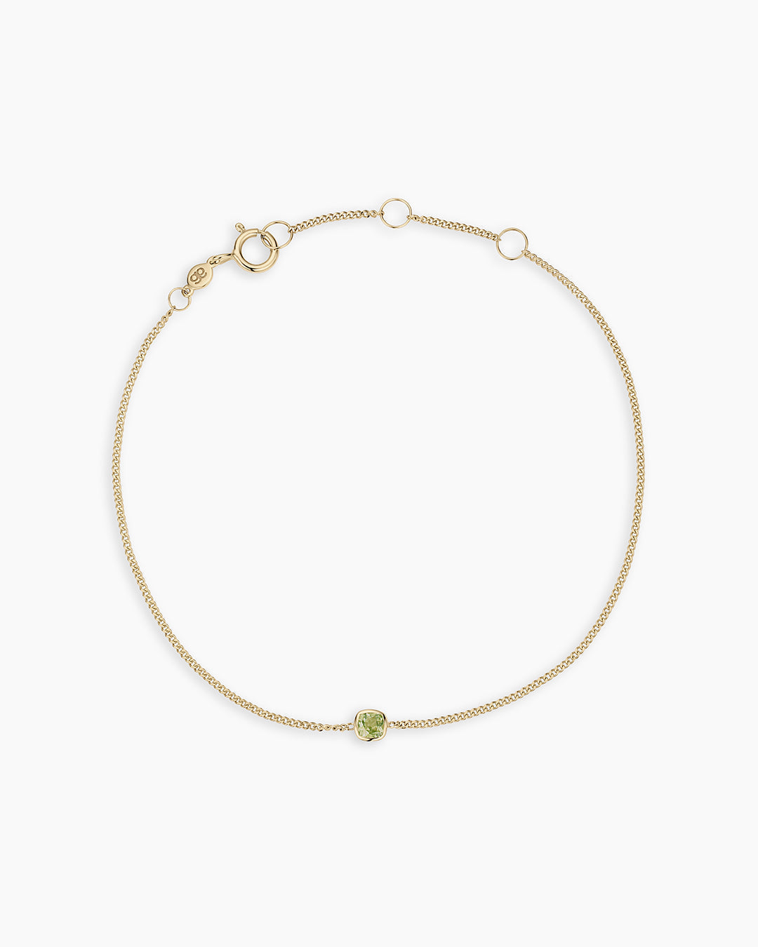 14K Gold Wilder Birthstone Bracelet