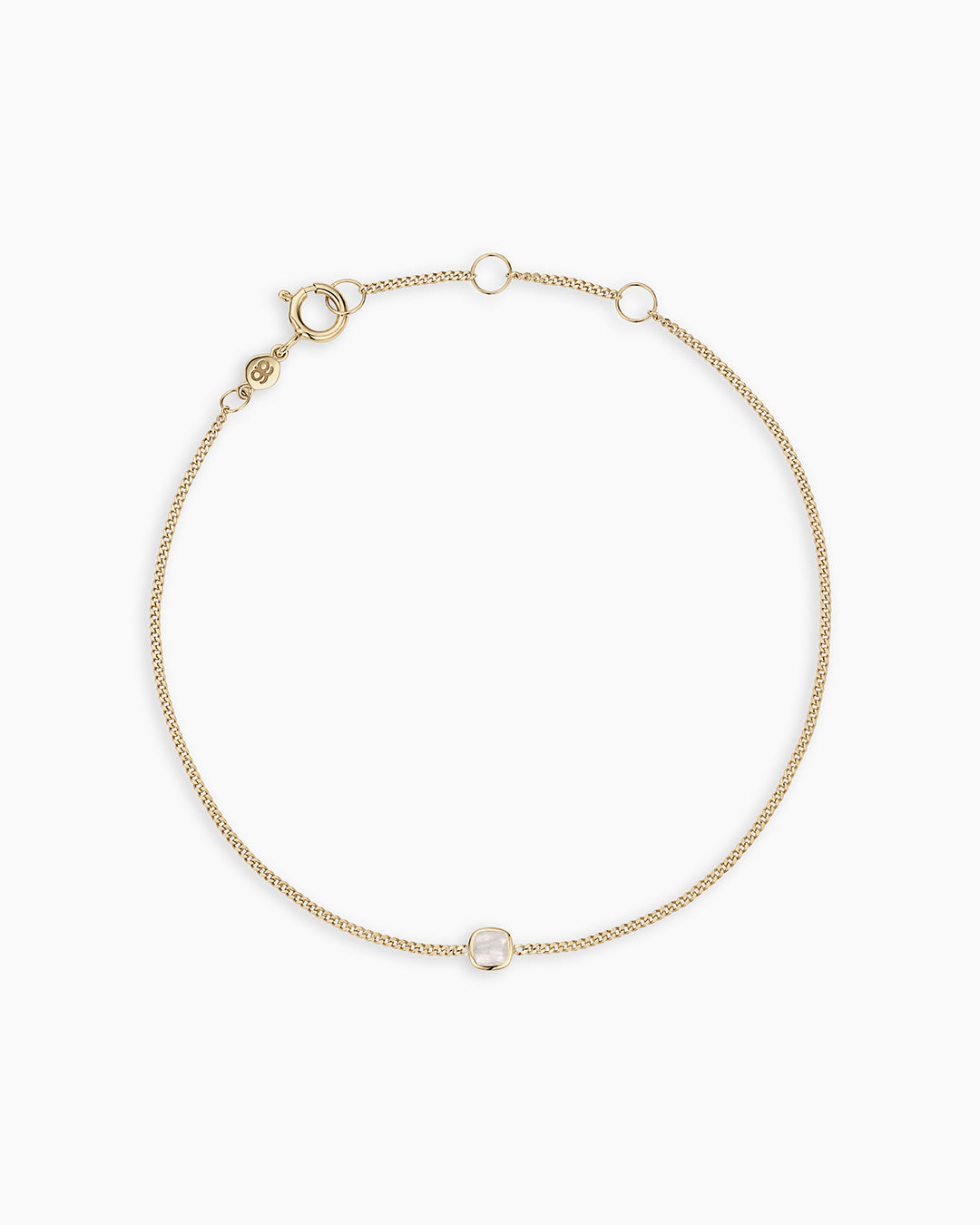 14K Gold Wilder Birthstone Bracelet
