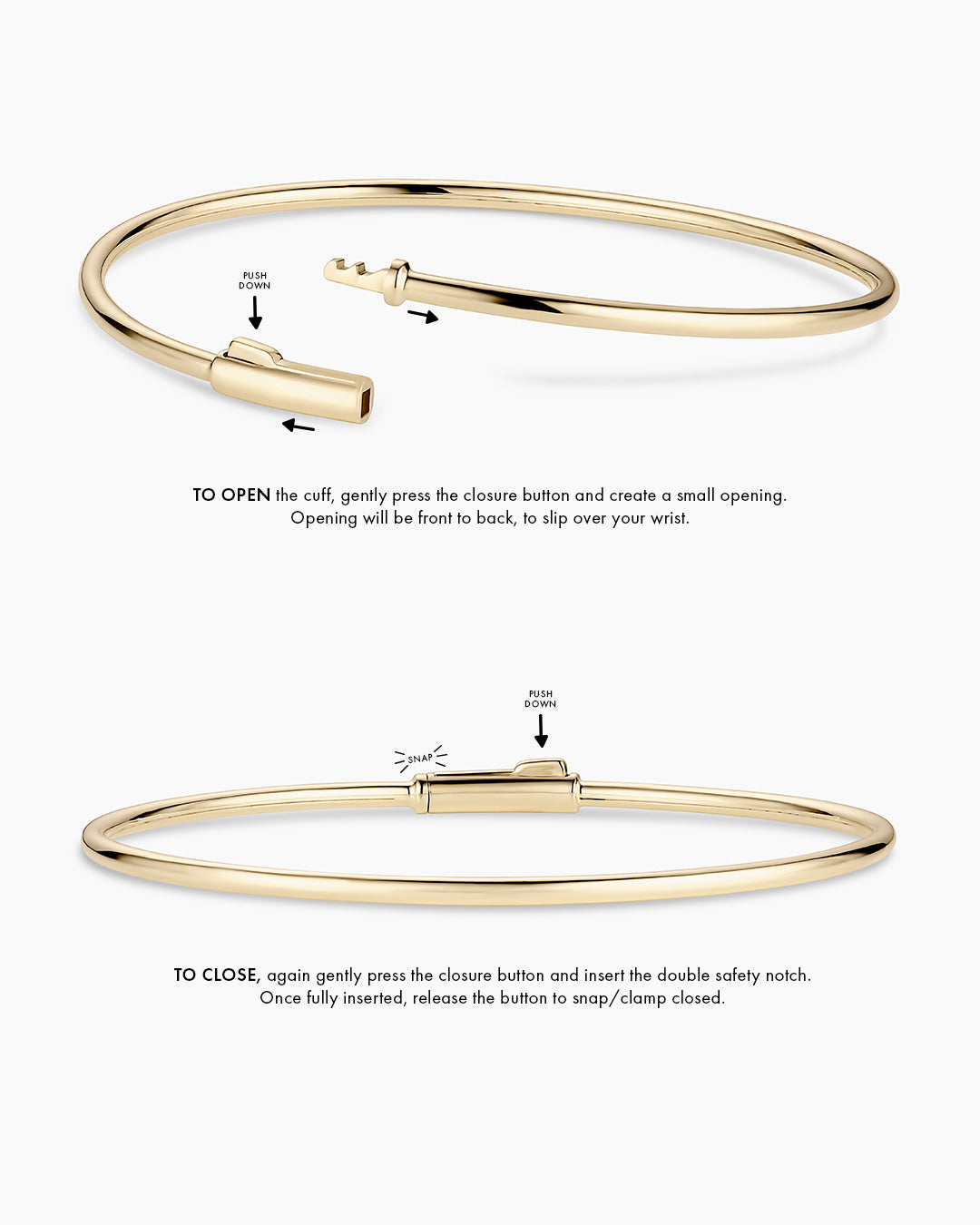 14K Gold Everyday Cuff