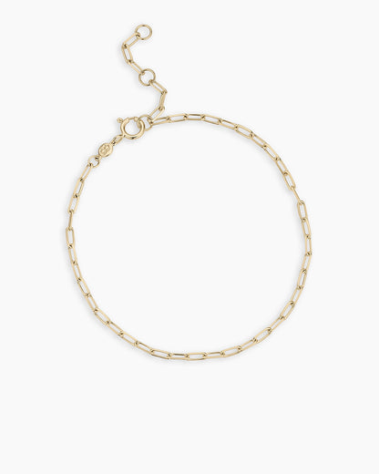 14K Gold Micro Mini Parker Bracelet