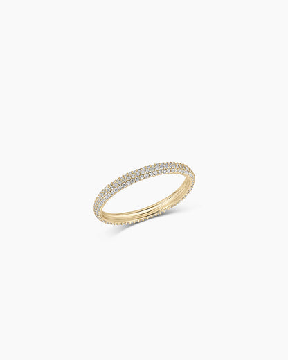 14K Diamond Paseo Eternity Ring