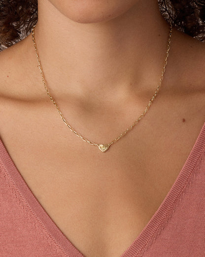Birthstone Heart Necklace