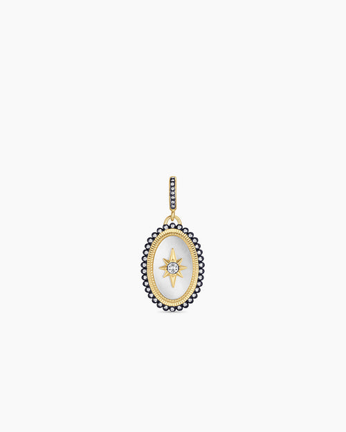 Vintage Burst Coin Parker Charm