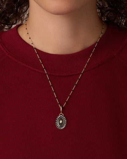 Vintage Coin Charm Necklace