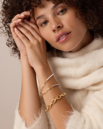 Florence Tennis Chain Bracelet