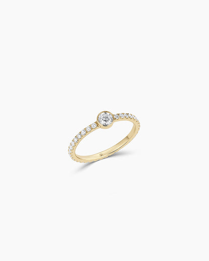 14K Lab Grown Diamond Circle Eternity Ring