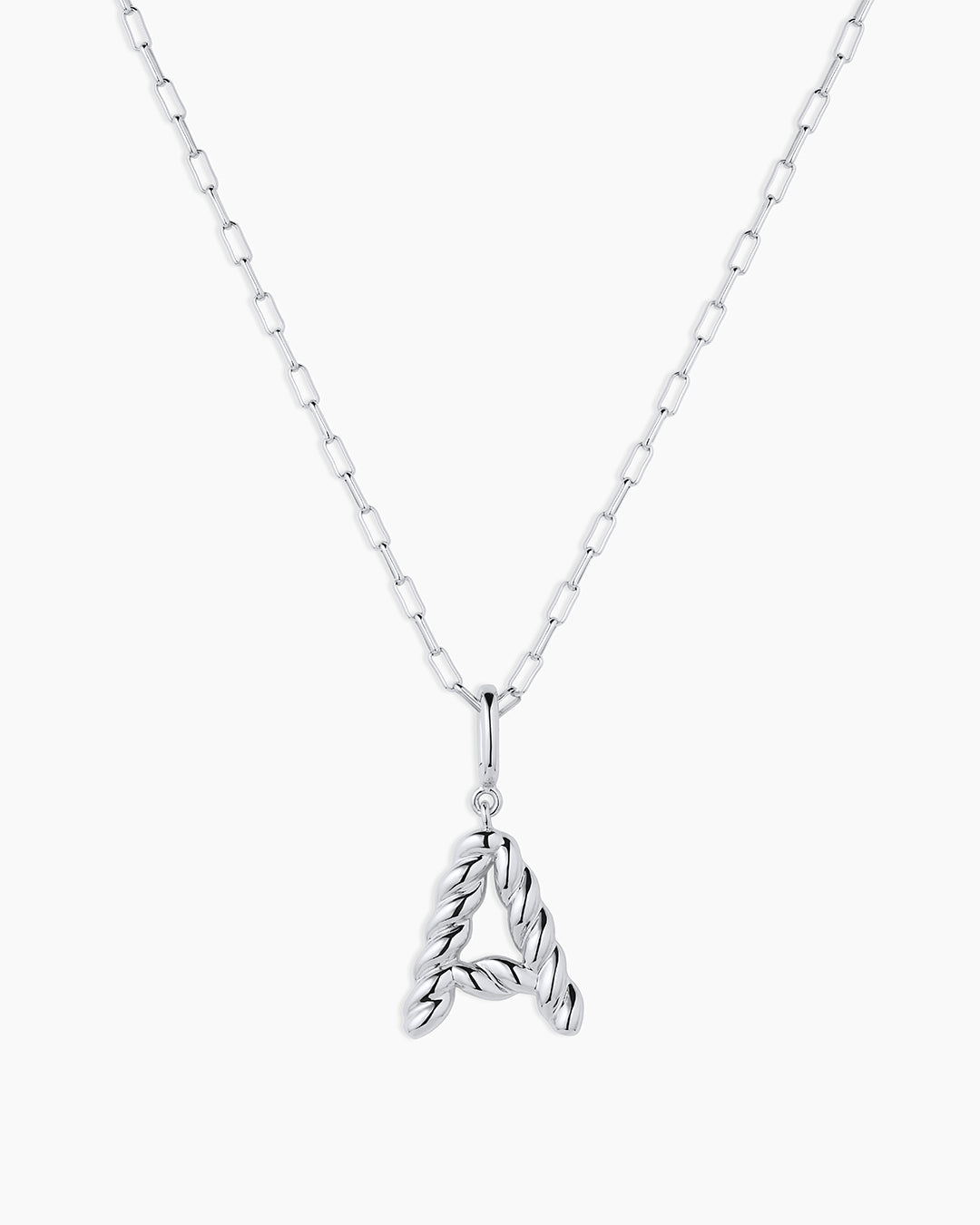 Crew Alphabet Statement Charm Necklace