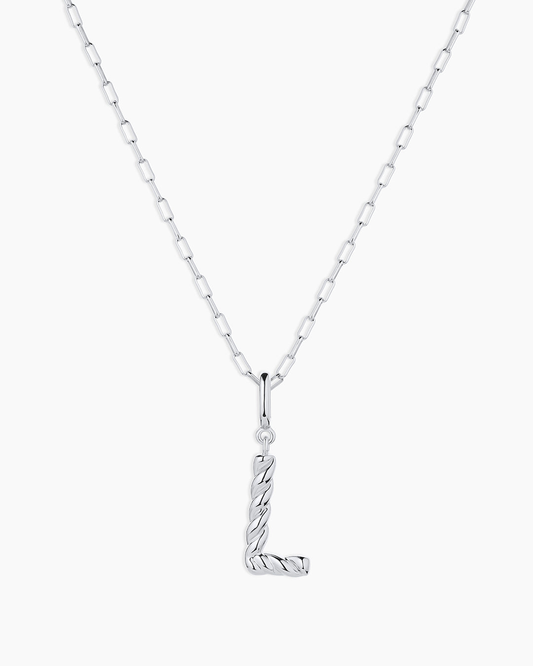 Crew Alphabet Statement Charm Necklace