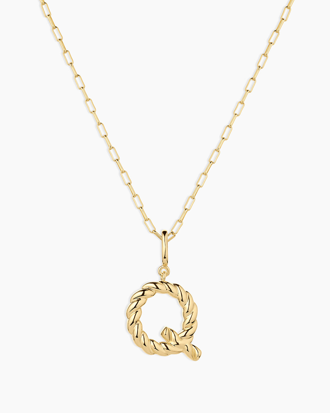 Crew Alphabet Statement Charm Necklace