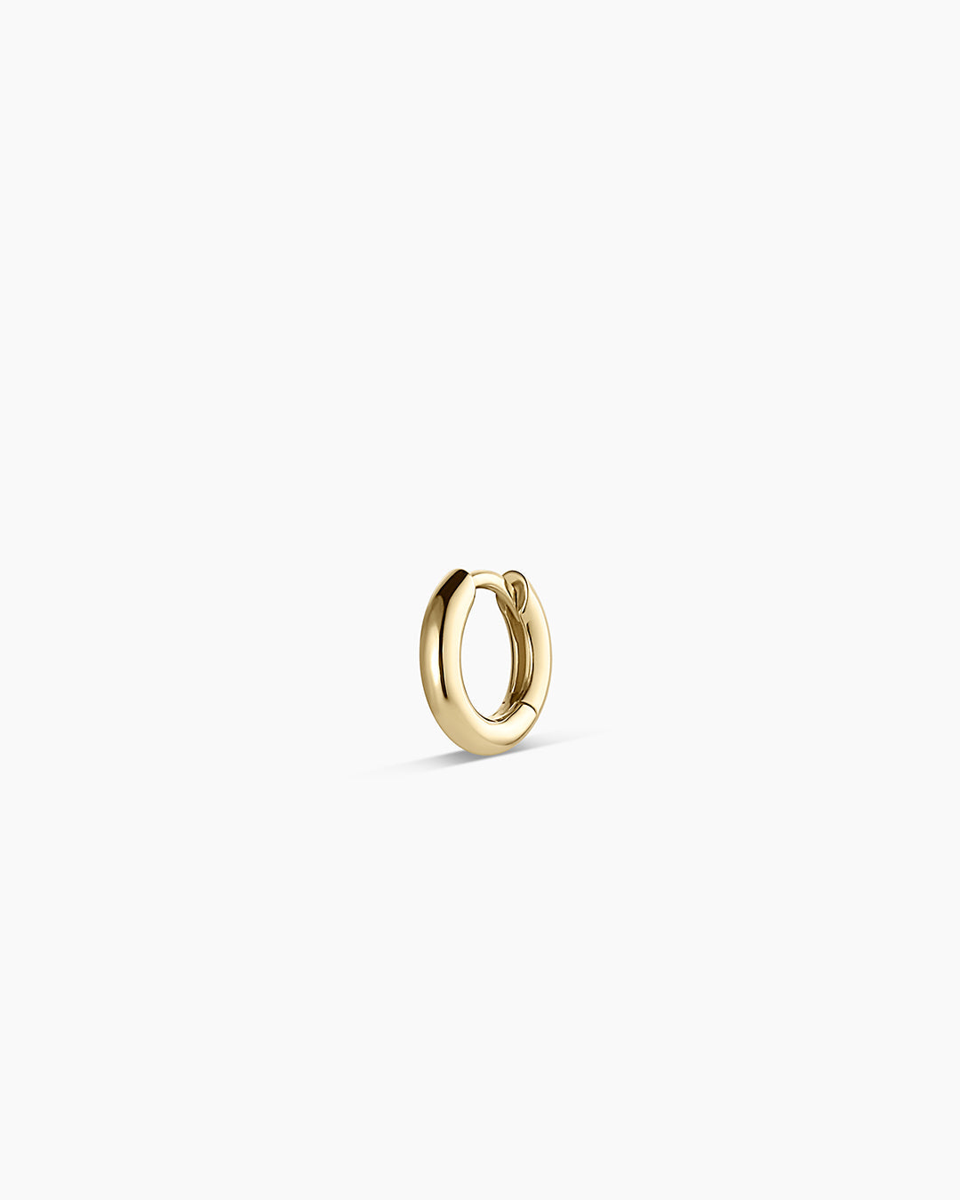 14K Gold Everyday Single Huggie