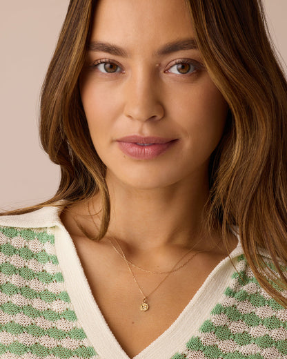 14K Diamond Butterfly Charm