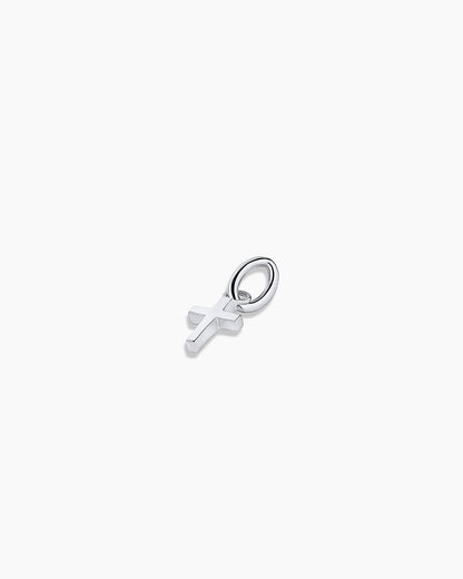 14K Gold Cross Charm