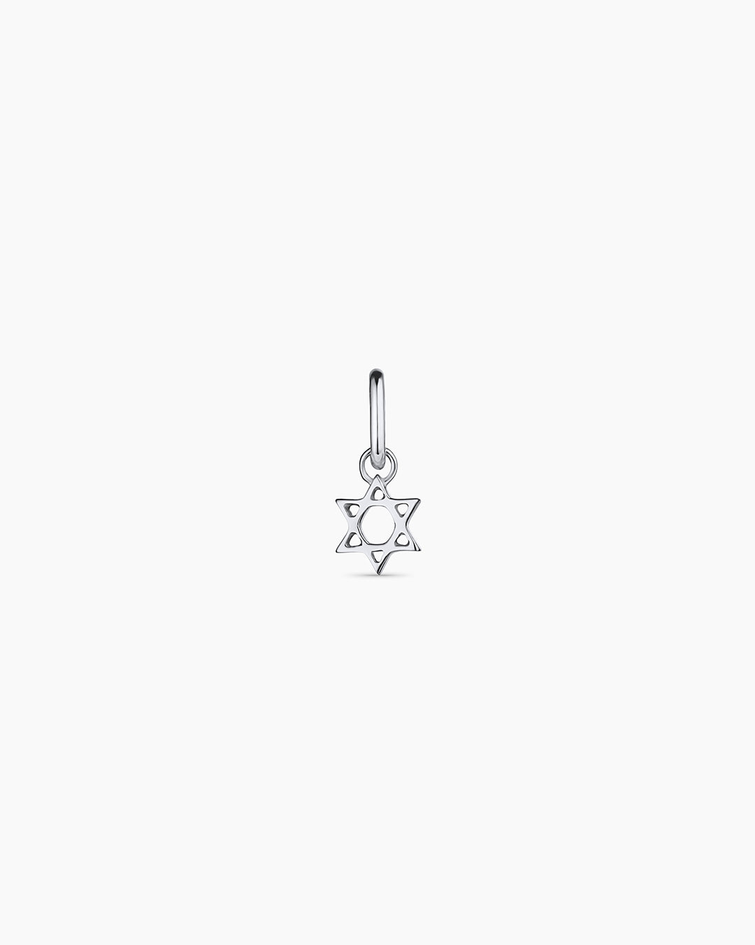 14K Gold Star of David Charm