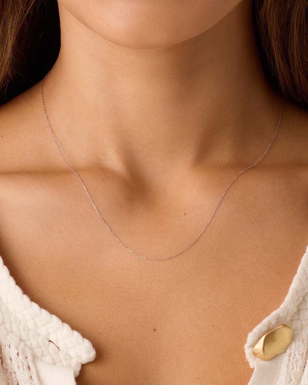 14K Gold Basic Chain