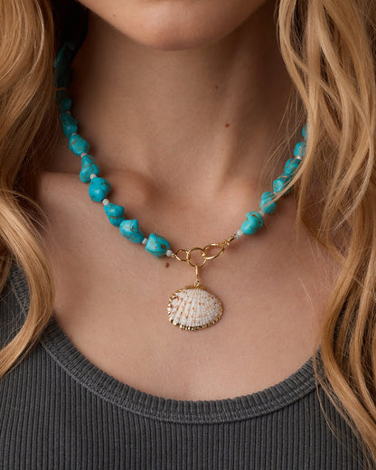 Scallop Shell Parker Charm