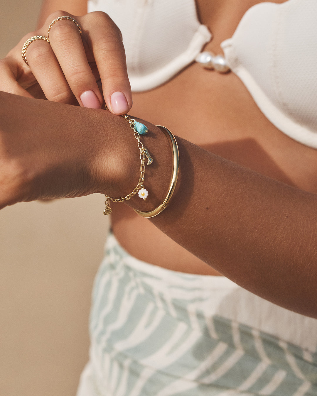 Western Mini Charm Bracelet