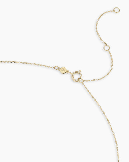 14K Diamond Compass Charm Necklace