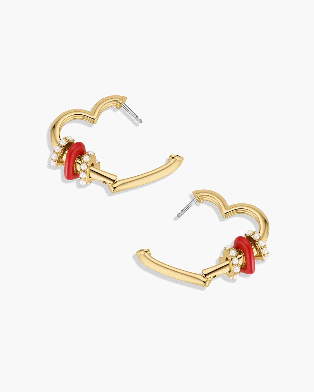 Love Pearl Hoops