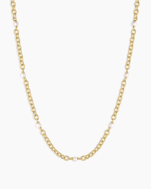 Finley Pearl Dot Necklace