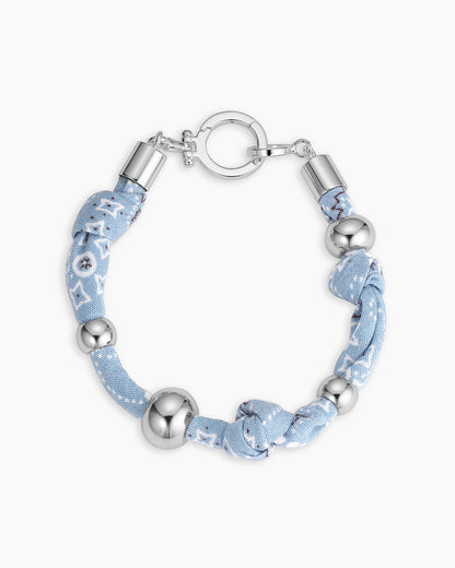 Paisley Bandana Knot Bracelet