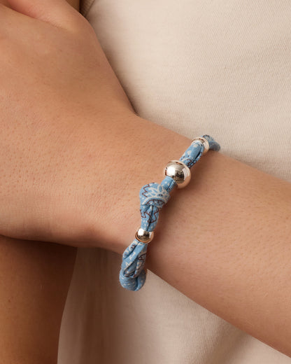 Paisley Bandana Knot Bracelet