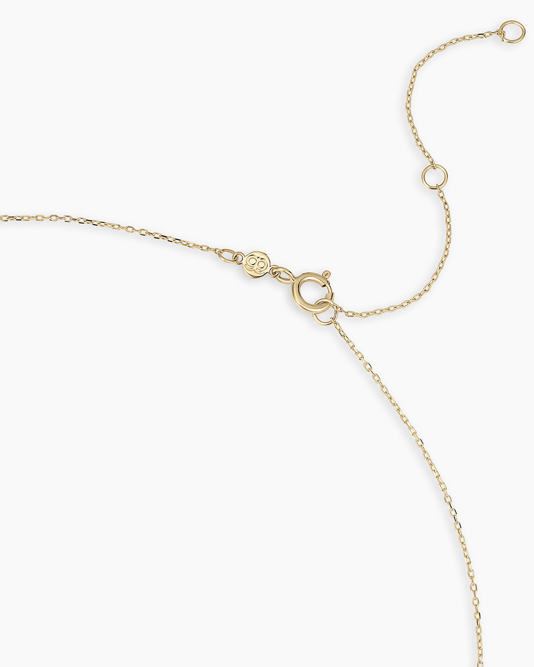 14K Diamond Pavé Halo Charm Necklace