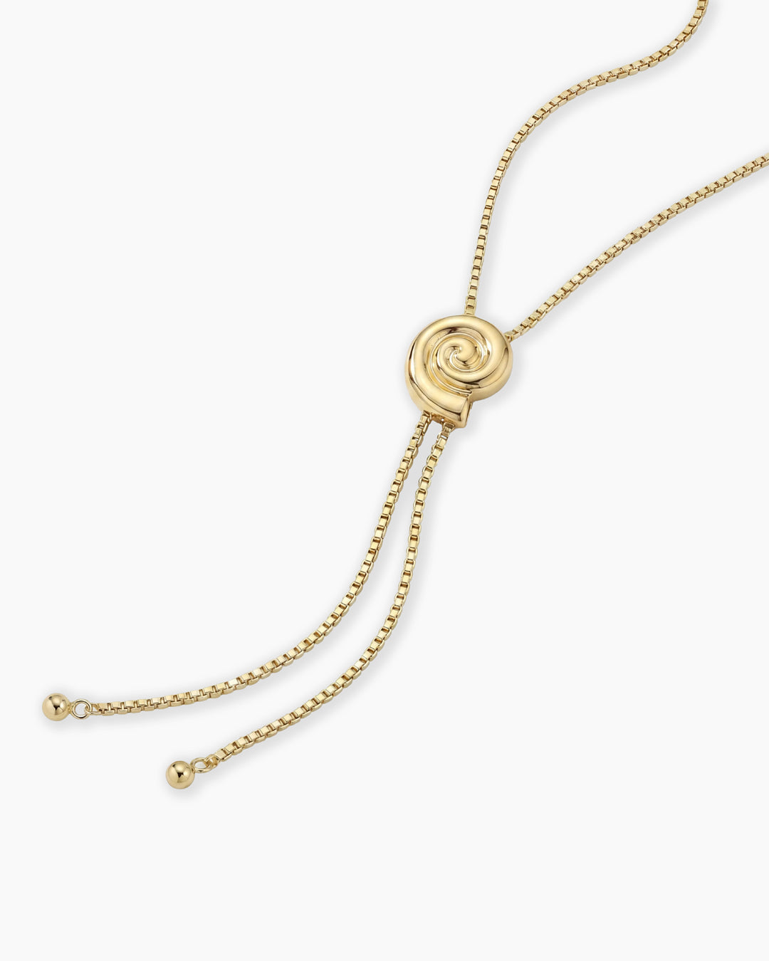 Nautilus Bolo Necklace