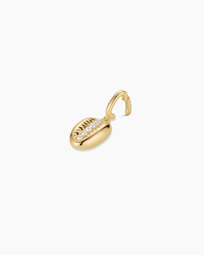 Cowrie Pearl Parker Charm