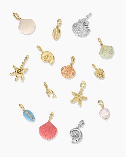 Cowrie Enamel Parker Charm