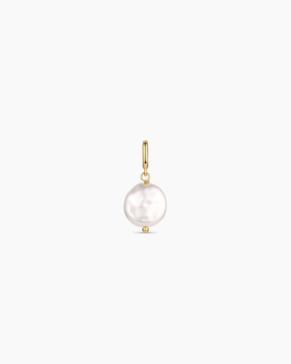 Coin Pearl Parker Charm