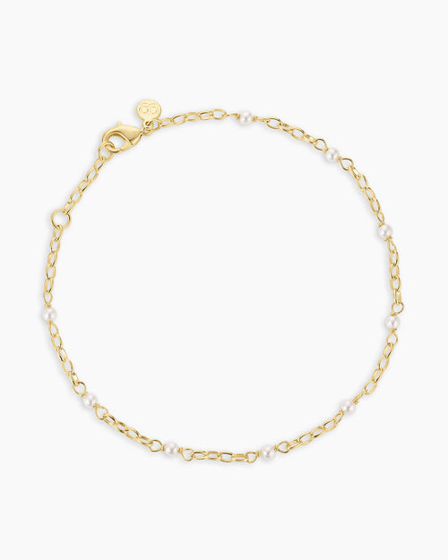 Finley Pearl Anklet