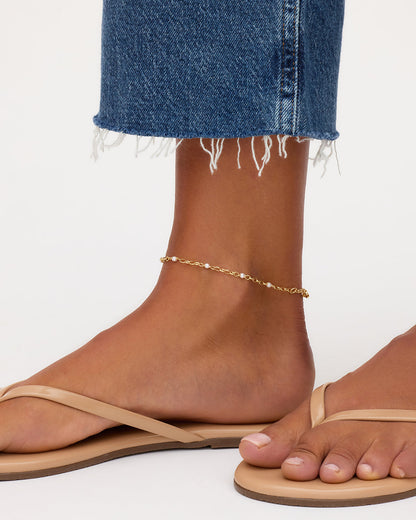 Finley Pearl Anklet