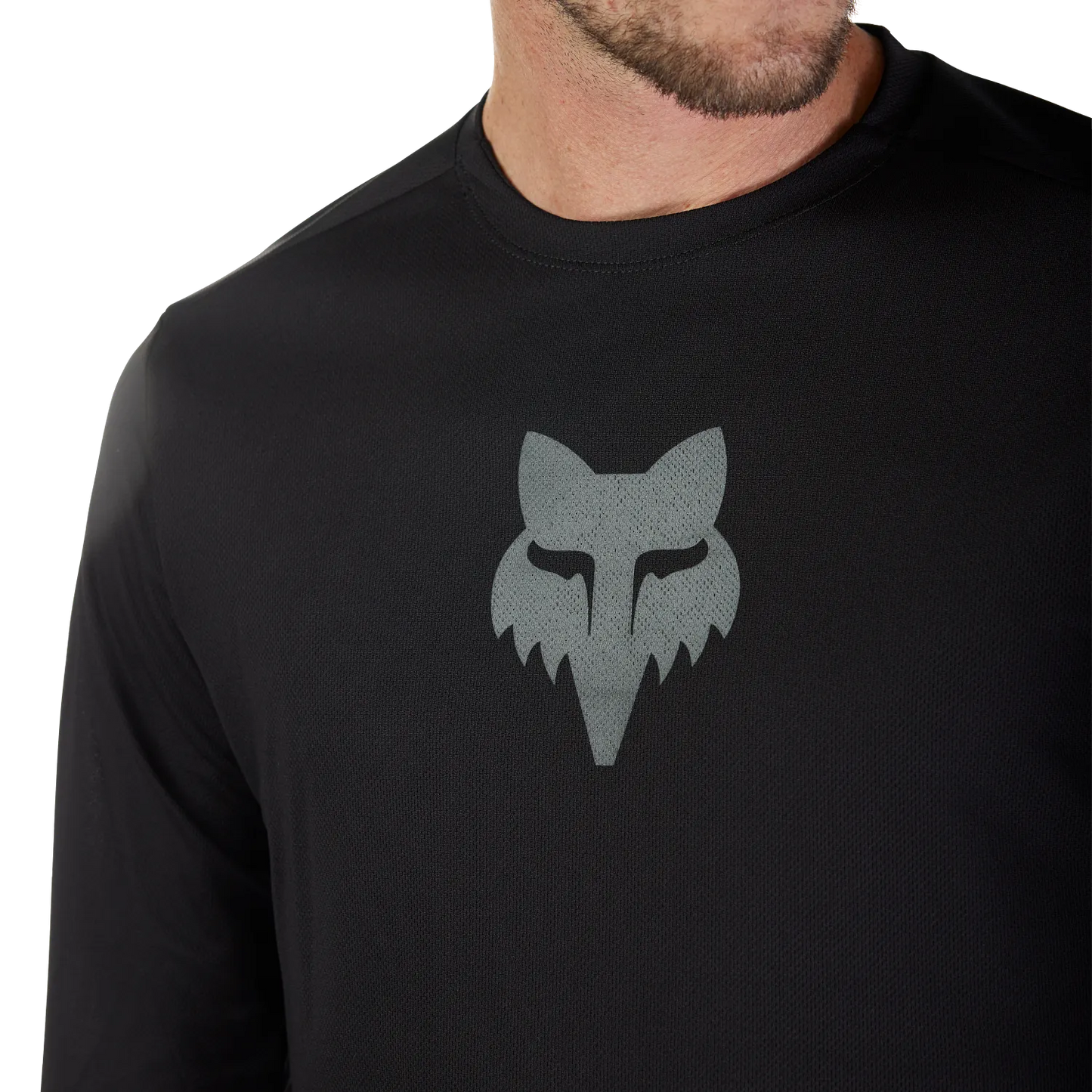 Fox Men's Ranger Long Sleeve Fox Head Jersey