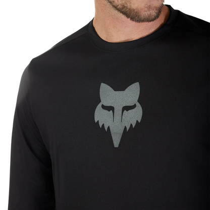 Fox Men's Ranger Long Sleeve Fox Head Jersey