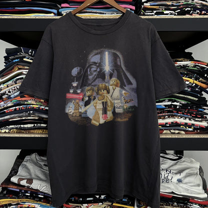 Lego Stars Wars Darth Vader Washed Black T-Shirt
