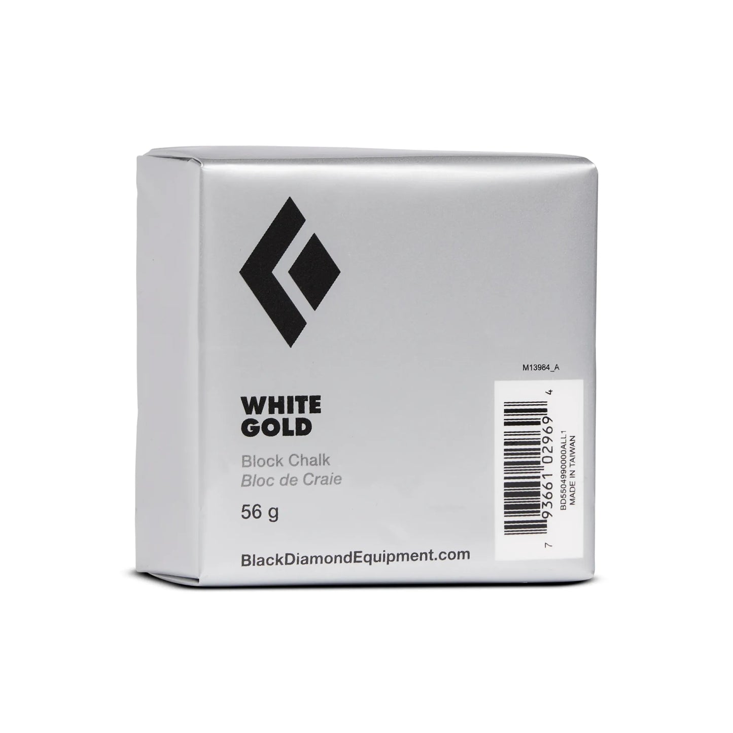 Black Diamond White Gold Block Chalk 56g