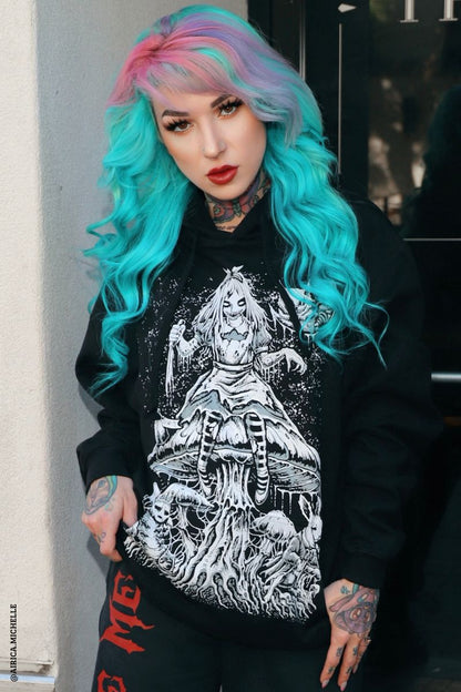 Alice Down The Rabbit Hole Hoodie