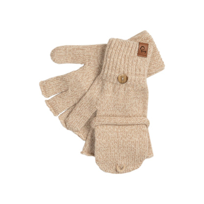 Women's Knit Merino Convertible Mittens