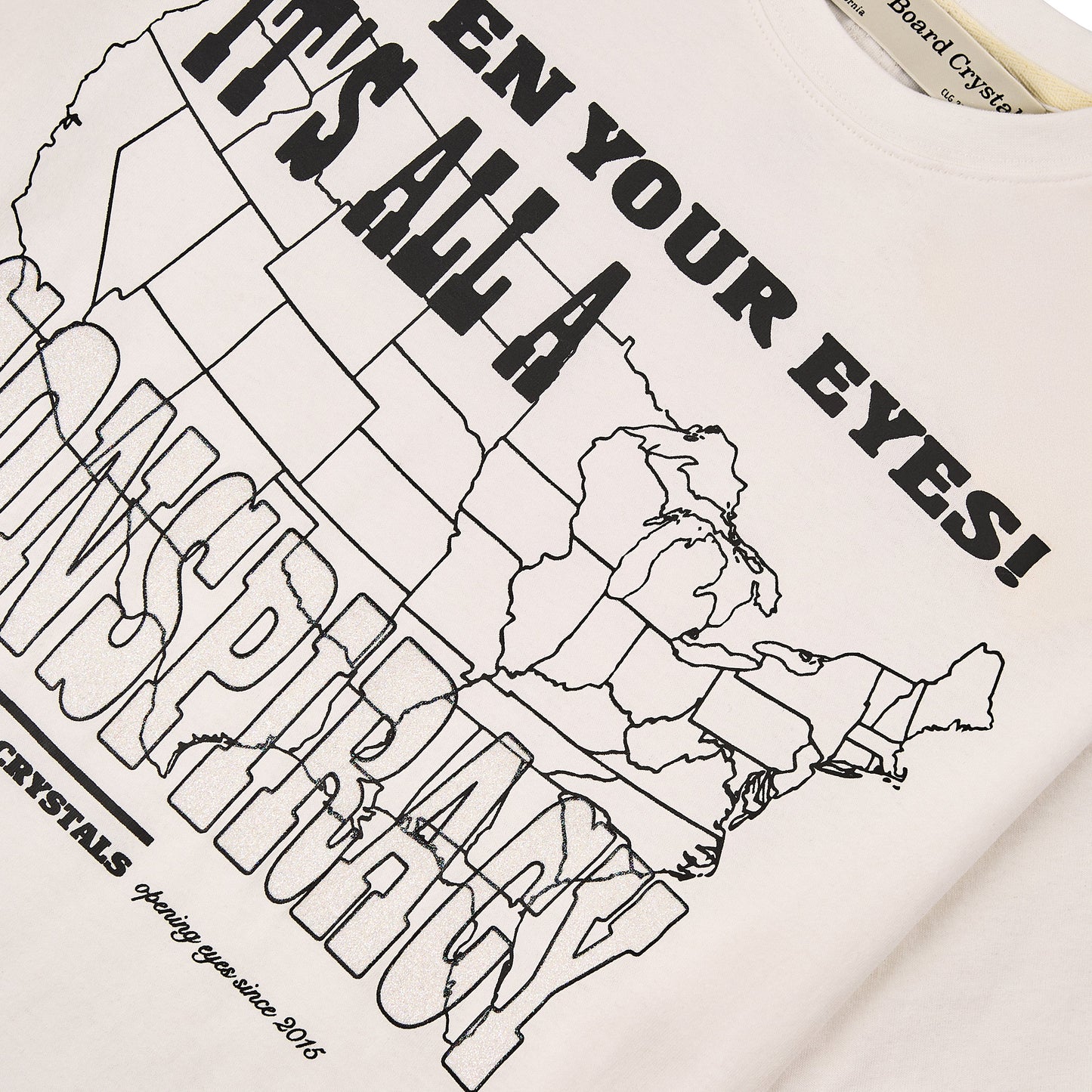 Conspiracy Tee | White