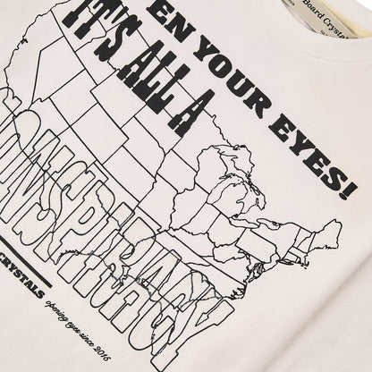 Conspiracy Tee | White